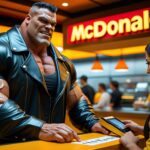 Here’s what a large ass man like Braun Strowman orders at McDonald’s in Spain
