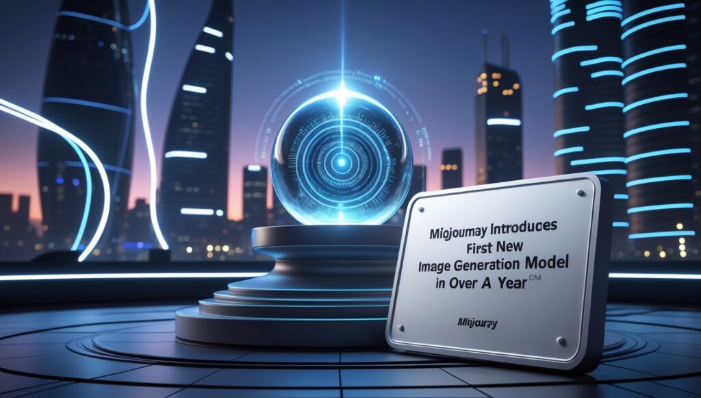 Midjourney introduces first new image generation model in over a year