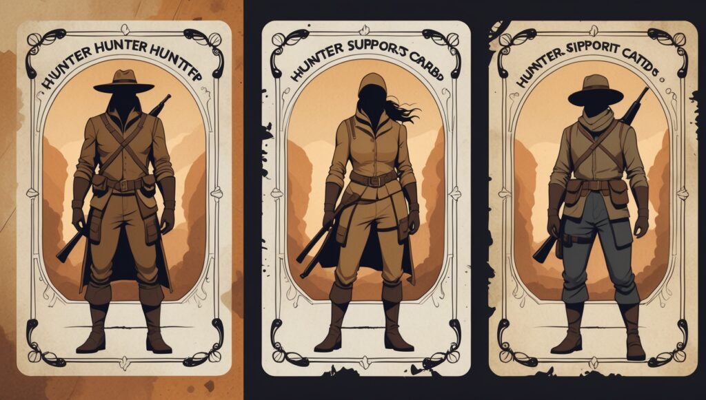 Three Justice Hunters Support Cards! [DUAD]